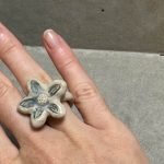 The Floral Ringe beige/blue